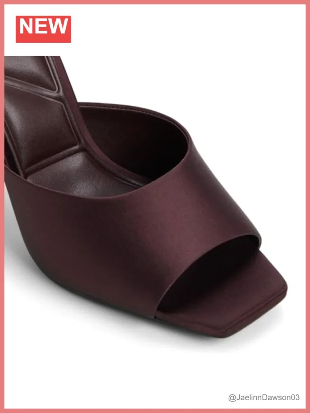 Women's Square Toe Block Heel Sandals with Novelty Heel